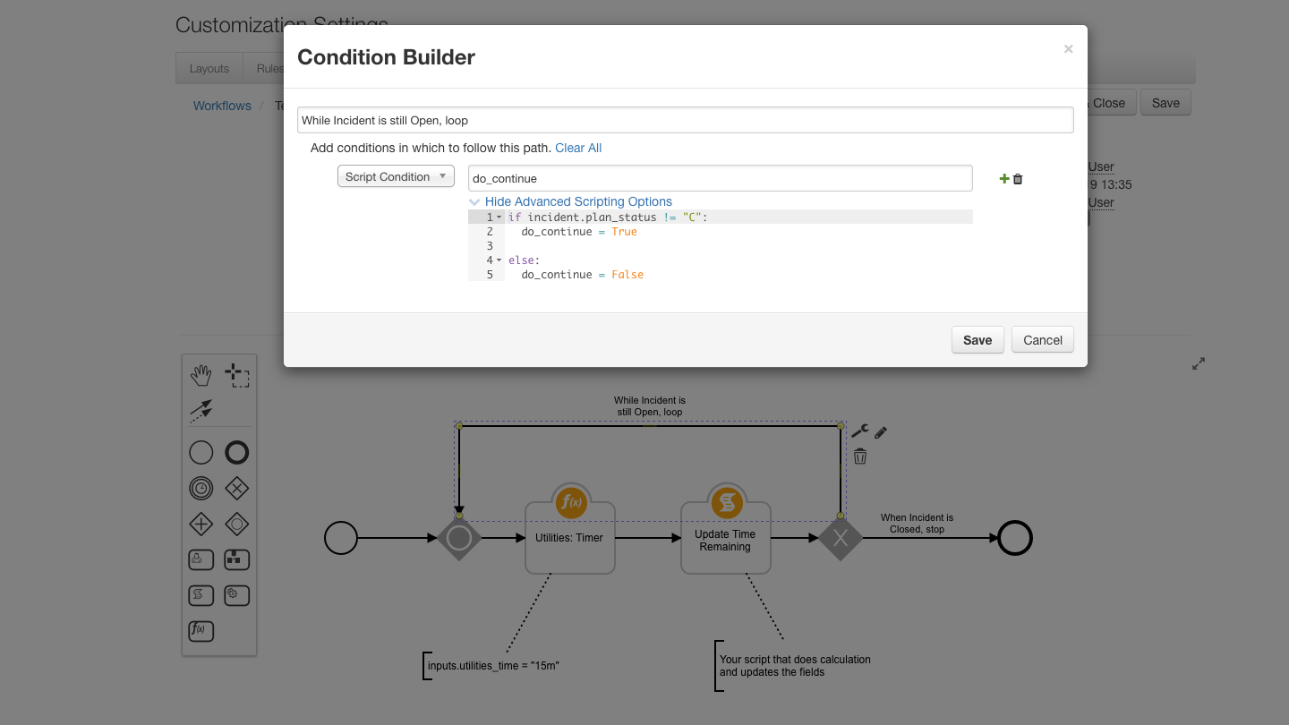 condition builder 2